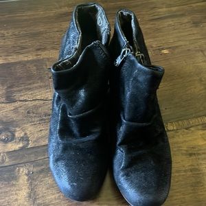 Blowfish black mini ankle boots